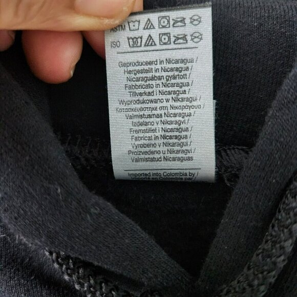 Gildan Vintage Vert Der Ferk Heavy Blend Kangaroo Pocket Chef Fun Black Hoodie S - Picture 10 of 12